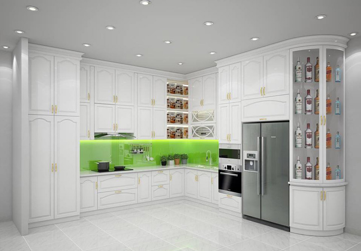 Tủ bếp Acrylic - AC27